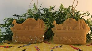 Noah's Ark Beeswax Art with Optional Glass