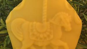 Beeswax Carousel Animals Set of Four