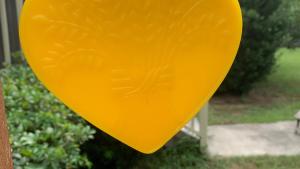 Beeswax Bountiful Heart Painted or Plain