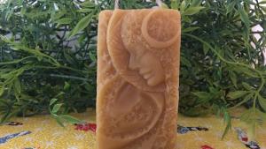 Night Goddess Beeswax Art with Optional Embellishments