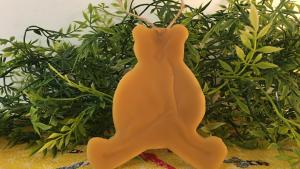 Beeswax Teddy Bear