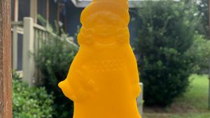 Beeswax Girl with Bunny