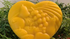 Beeswax Cornucopia Heart