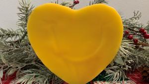 Beeswax Cornucopia Heart