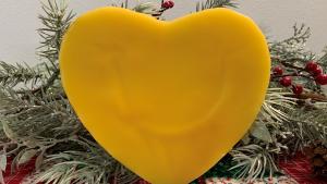 Beeswax Cornucopia  Heart