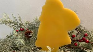 Beeswax Victorian Santa Claus