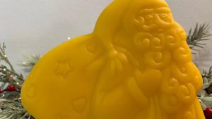 Beeswax Victorian Santa Claus