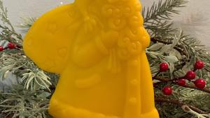 Beeswax Victorian Santa Claus