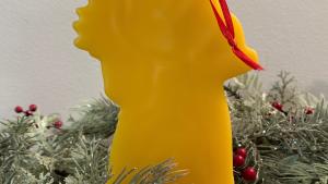 Beeswax Santa "Kris Kringle"