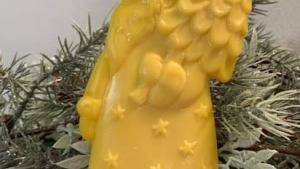 Beeswax Vintage Santa