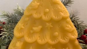 Beeswax Christmas Tree &quot;Tannenbaum&quot;