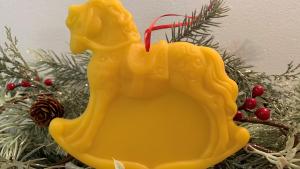 Beeswax Rocking Horse