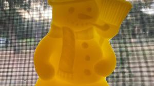 Beeswax Snowman