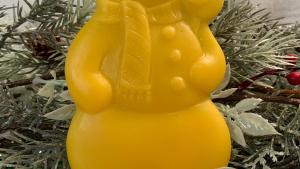 Beeswax Snowman