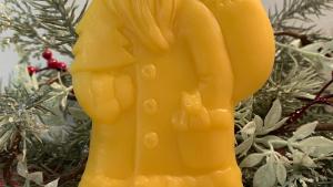 Beeswax Saint Nicholas Ornament