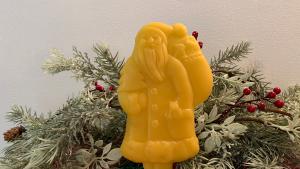 Beeswax Saint Nicholas Ornament