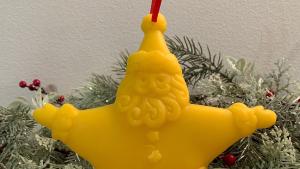 Beeswax Star Santa