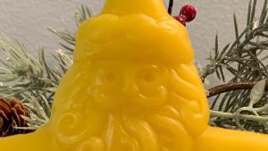 Beeswax Star Santa