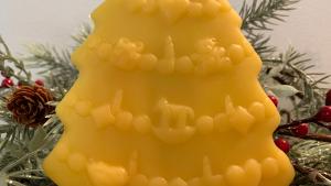 Beeswax Vintage Christmas Tree