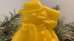 Beeswax Snowman