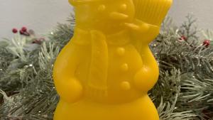 Beeswax Snowman