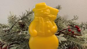 Beeswax Snowman