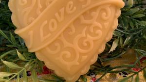 I Love You Beeswax Heart