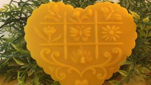 Beeswax Gardens of the Heart Suncatcher or Wall Art