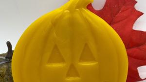 Beeswax Jack O’ Lantern Pumpkin