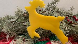 Beeswax Prancer Reindeer