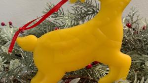 Beeswax Prancer Reindeer