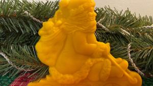 Beeswax  Santa Sledding
