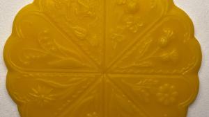 Beeswax Lovely Spring Floral Wall Hanging