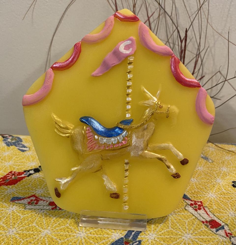 Beeswax Carousel Animals Set of Four