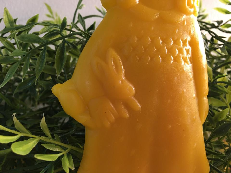 Beeswax Girl with Bunny