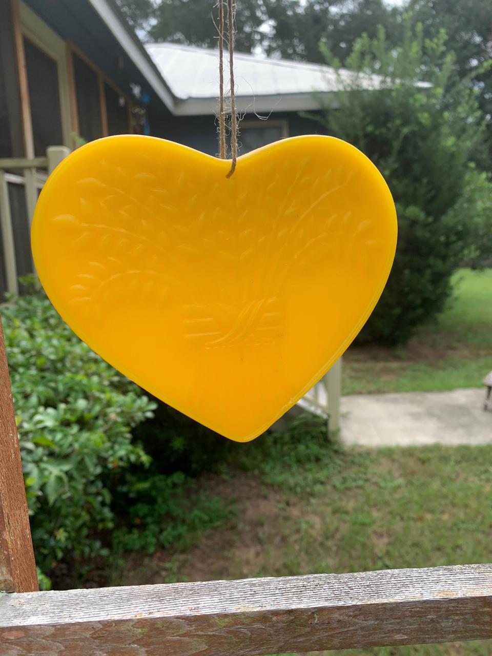 Beeswax Bountiful Heart Painted or Plain