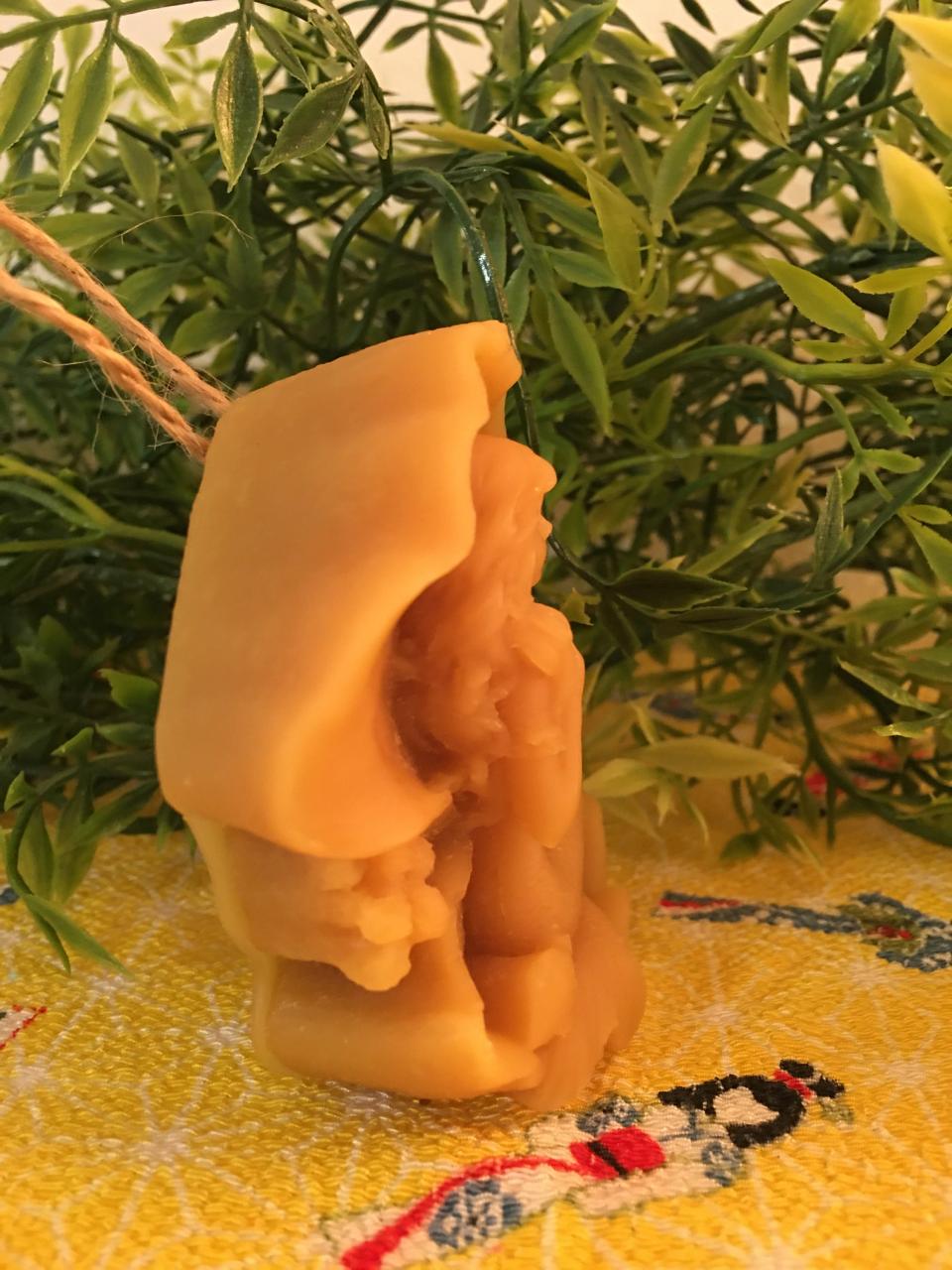 Beeswax Mermaid in a Conch Shell