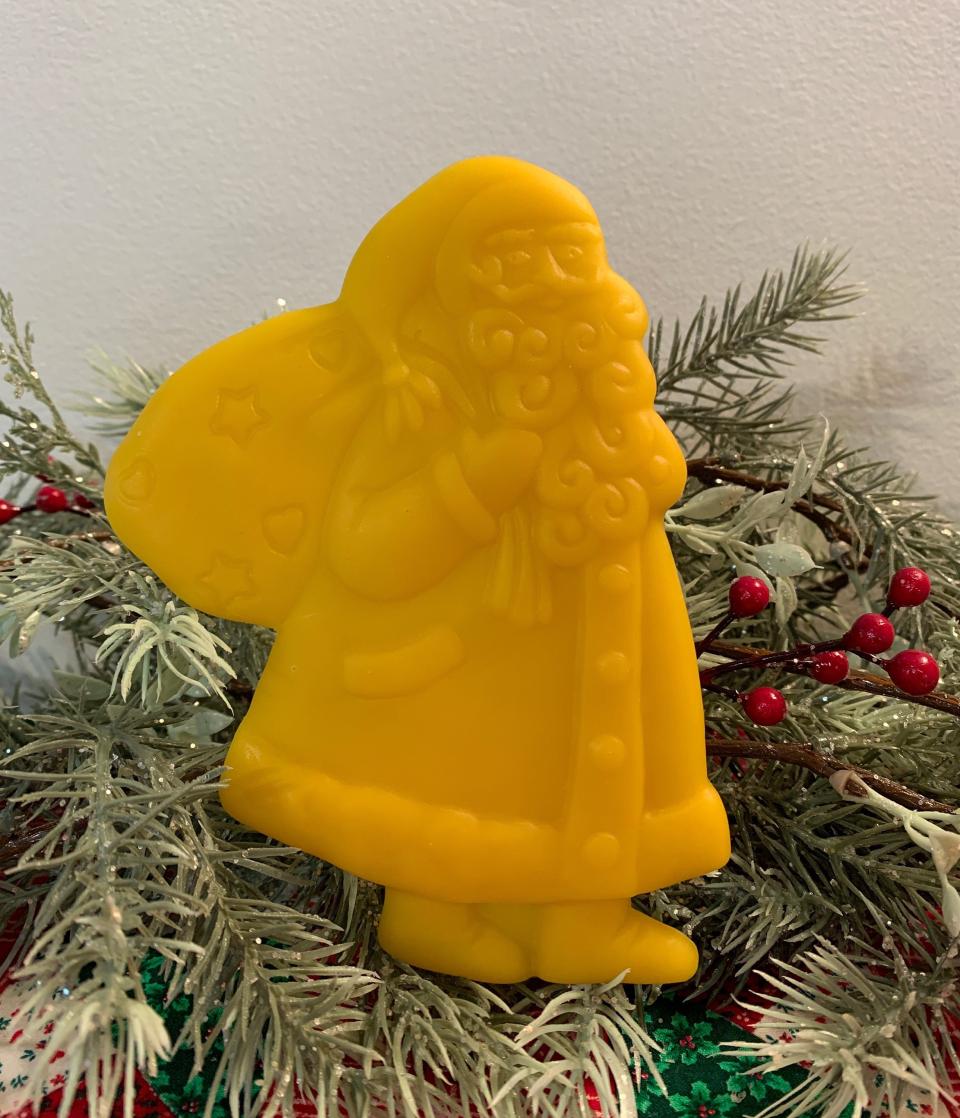 Beeswax Victorian Santa Claus