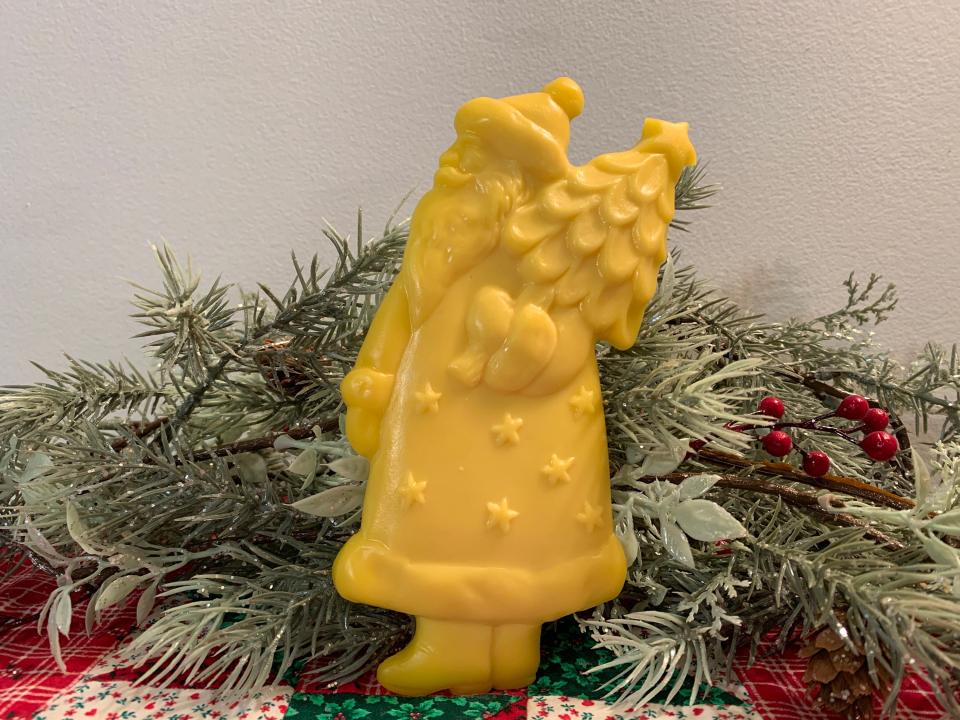 Beeswax Vintage Santa