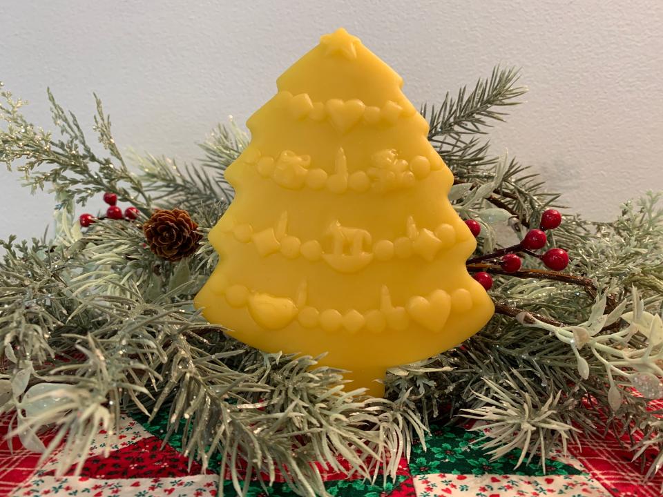 Beeswax Vintage Christmas Tree