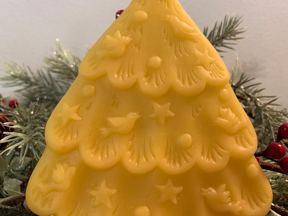 Beeswax Christmas Tree &quot;Tannenbaum&quot;