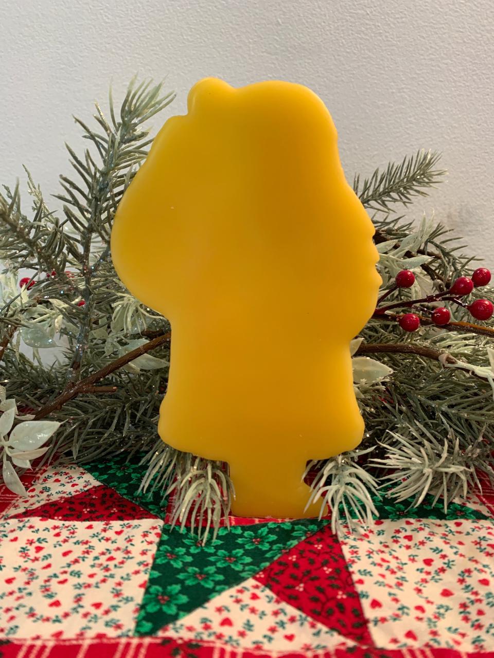 Beeswax Saint Nicholas Ornament