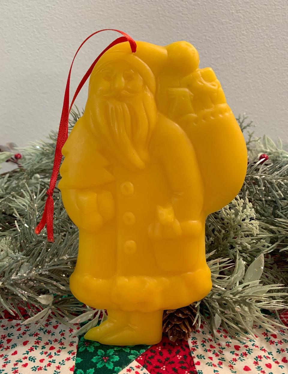 Beeswax Saint Nicholas Ornament