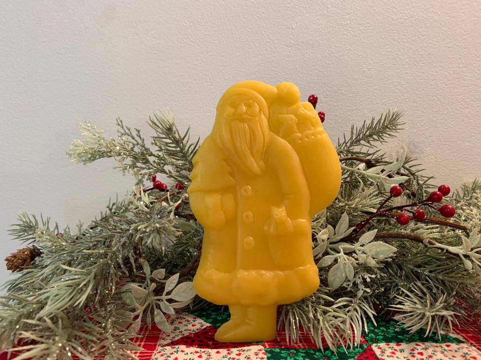 Beeswax Saint Nicholas Ornament