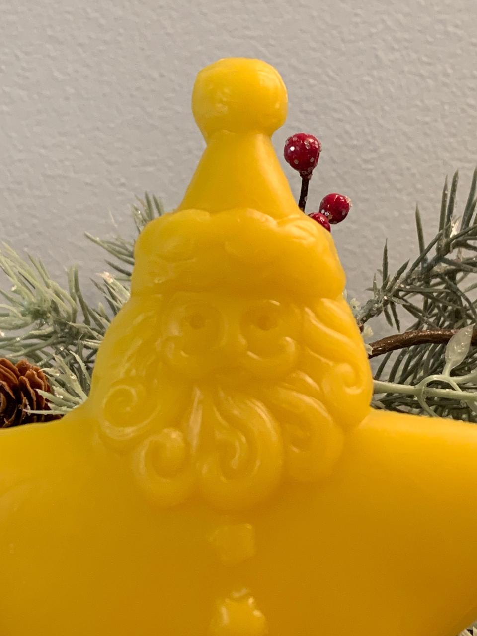 Beeswax Star Santa