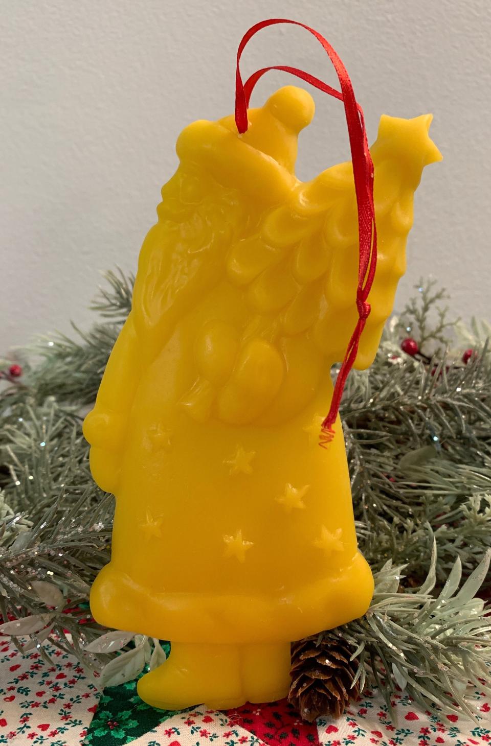 Beeswax Vintage Santa