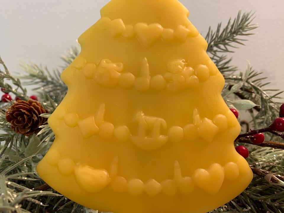 Beeswax Vintage Christmas Tree