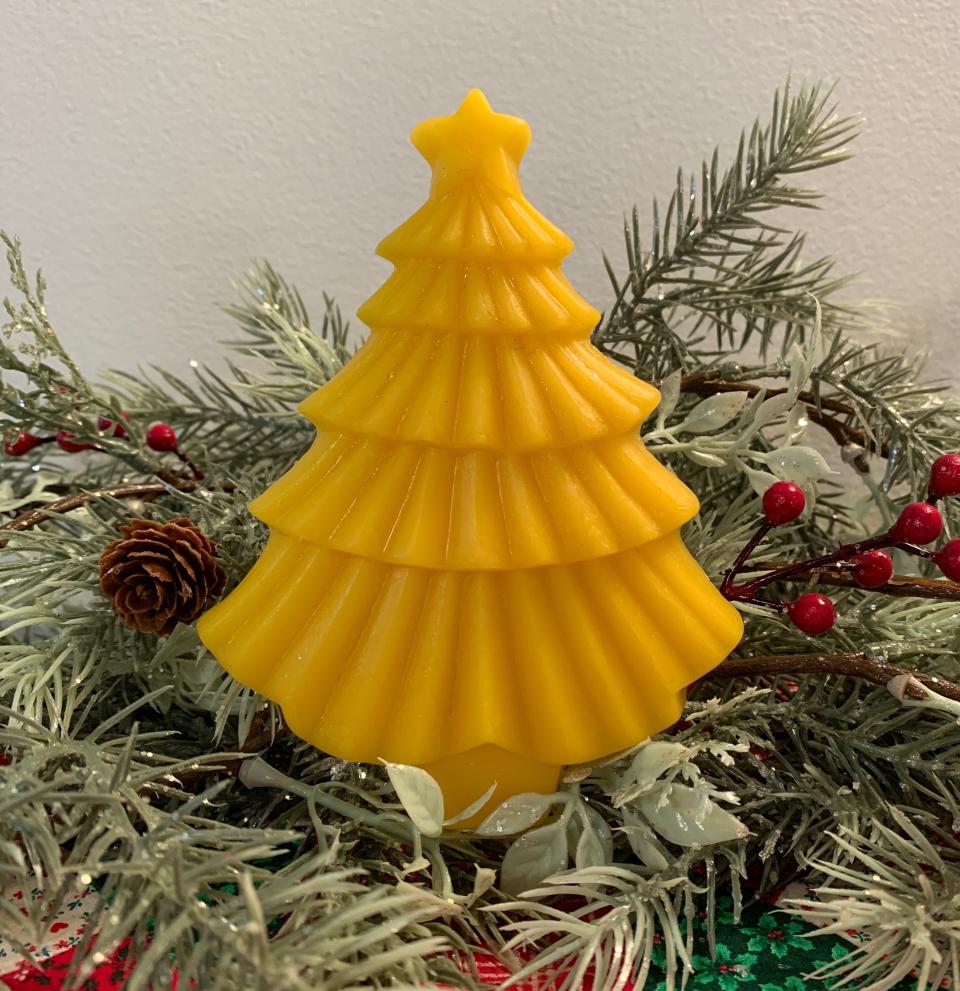 Beeswax Tiered Christmas Tree