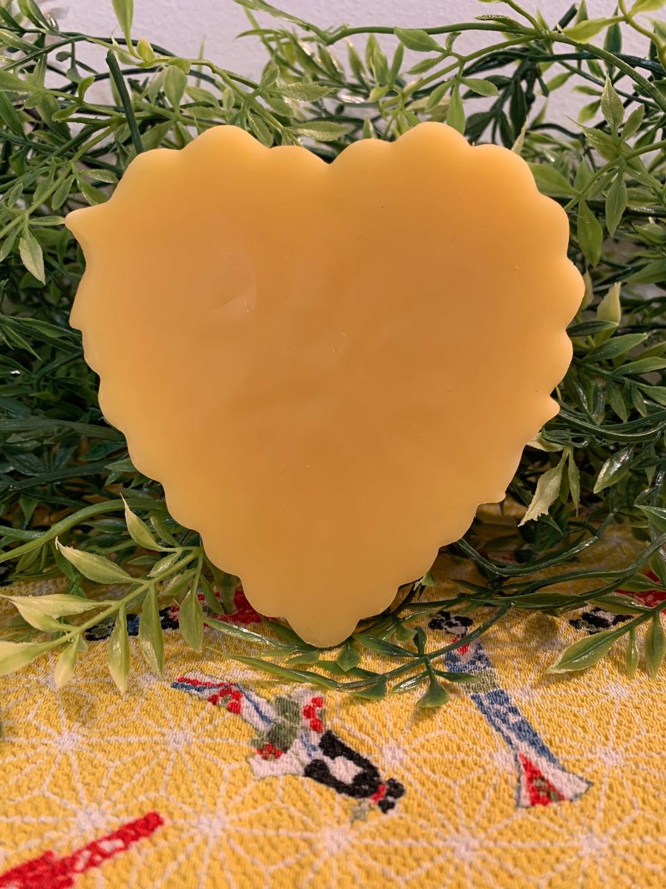 I Love You Beeswax Heart