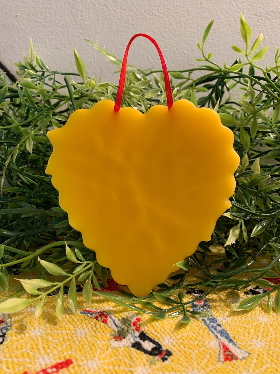 I Love You Beeswax Heart